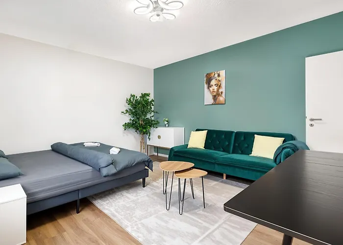 Апартаменты Smart - Near Essen, Oberhausen, Bottrop - Perfect For 6 Guests! Balcony - Netflix - Smart Tv Эссен