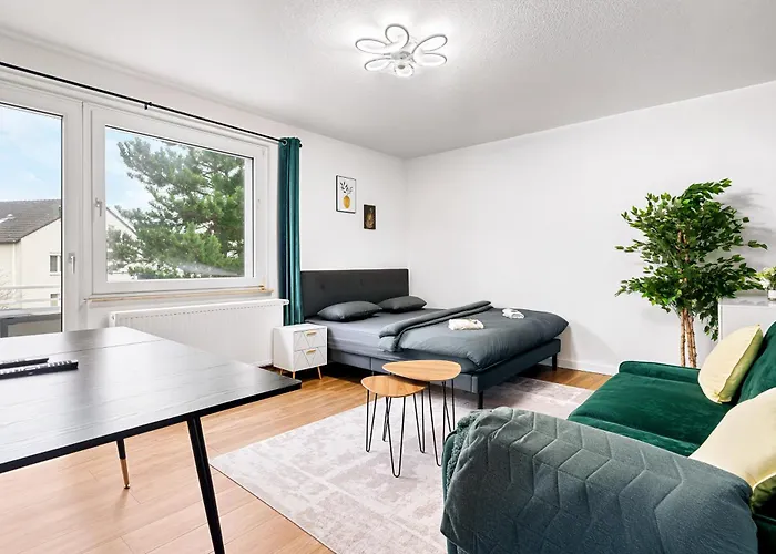아파트 Smart - Near Essen, Oberhausen, Bottrop - Perfect For 6 Guests! Balcony - Netflix - Smart Tv *